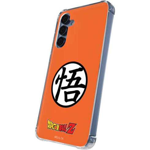 Dragon Ball Z Goku Iconic Kanji Symbol Galaxy A35 5G Clear Case
